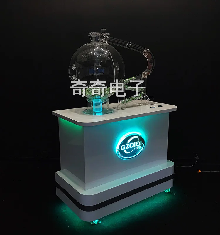 Model 1P420 Air Mix Lottery Machine with LED Sign for Draw 1D Lotto Game