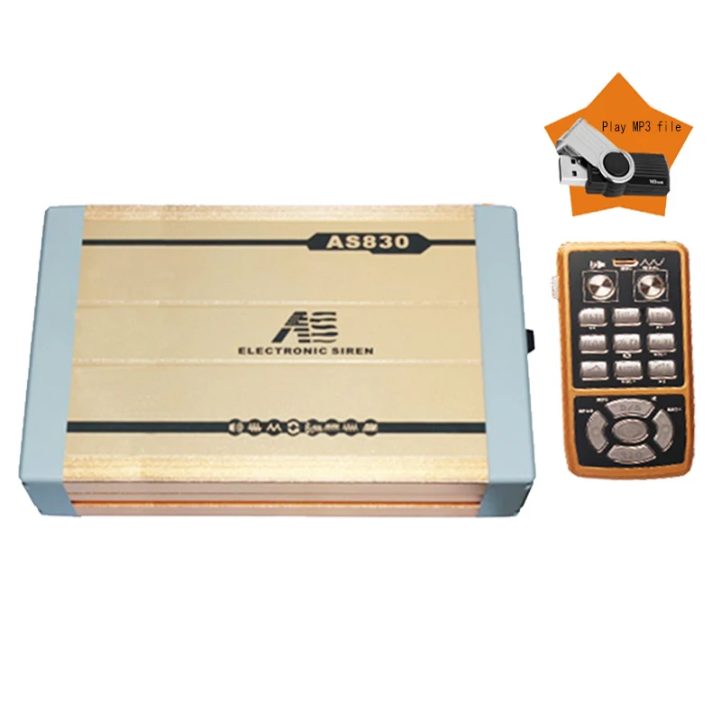 400W siren MP3 amplifier car siren sirena ambulancia sirena emergency vehicle electronic ambulance firefighter siren