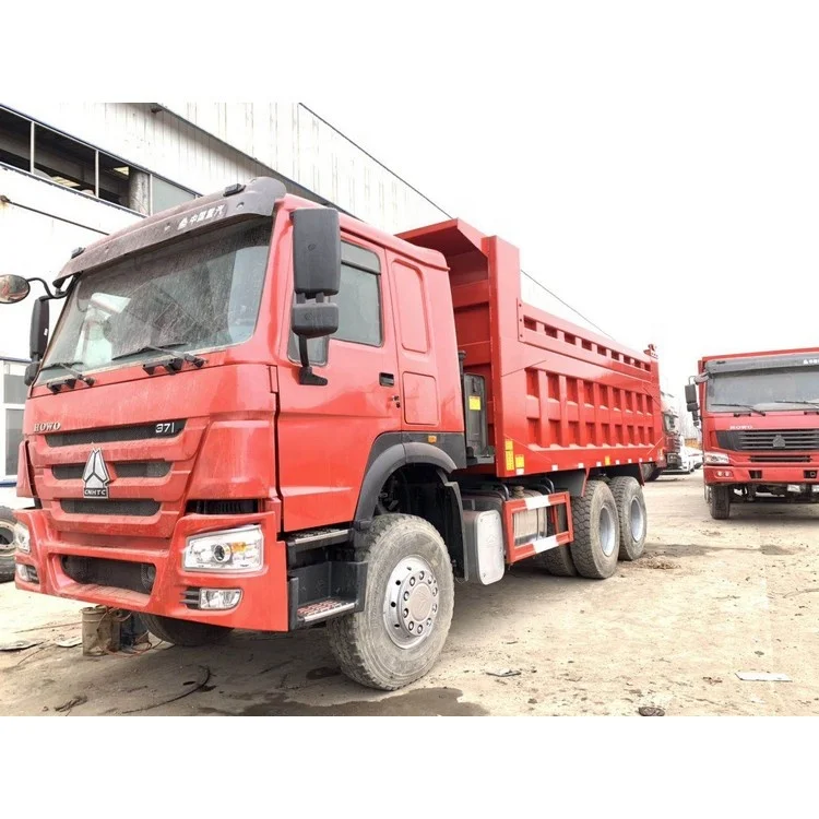 Used 6x4 dump truck  used 371hp dumper truck 12 wheel used howo tipper truck