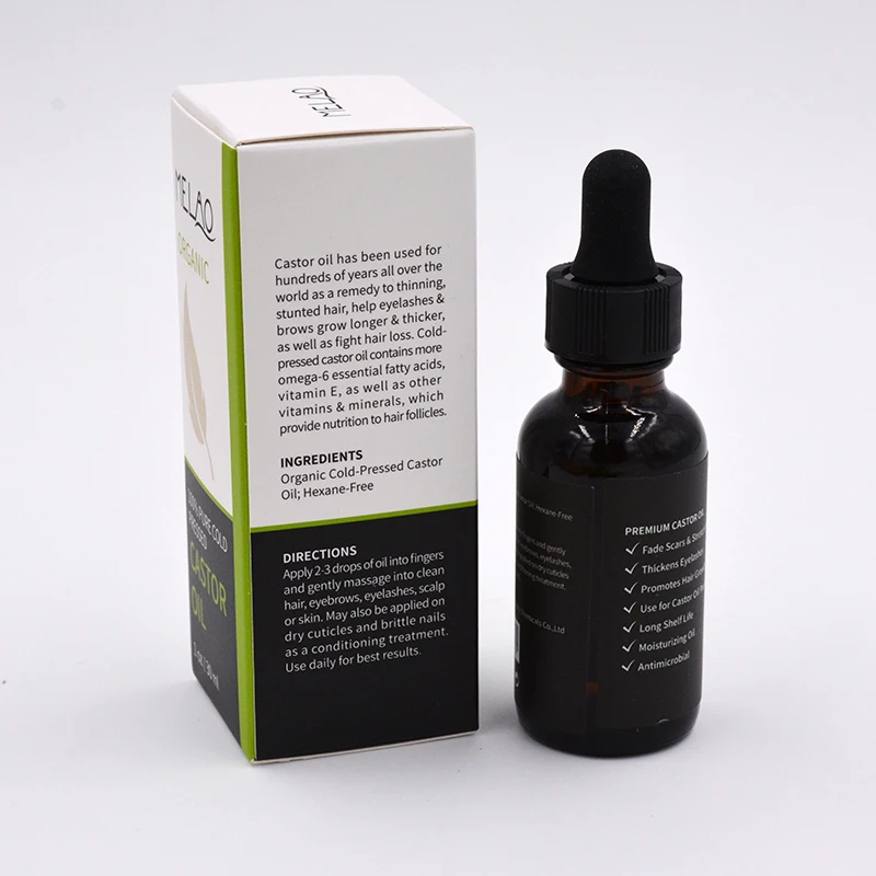 
 Фирменное органическое масло OEM для роста бровей, ресниц и бороды, 30 мл  