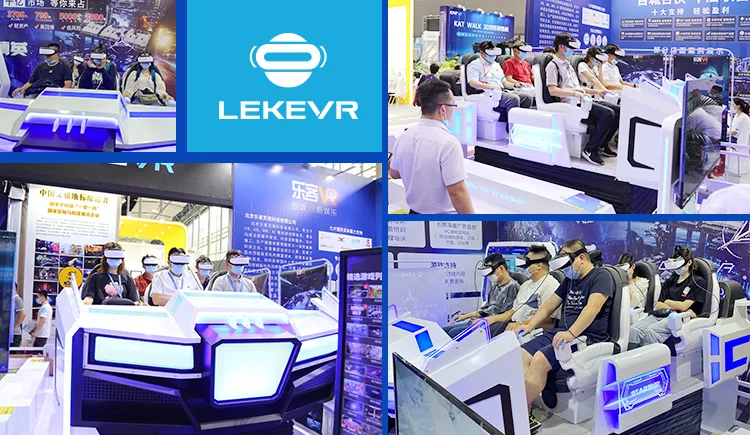 LEKE Franchise Starship Virtual Reality 9d Vr Simulator Theaher 6 Seats Cinema VR Game Machine