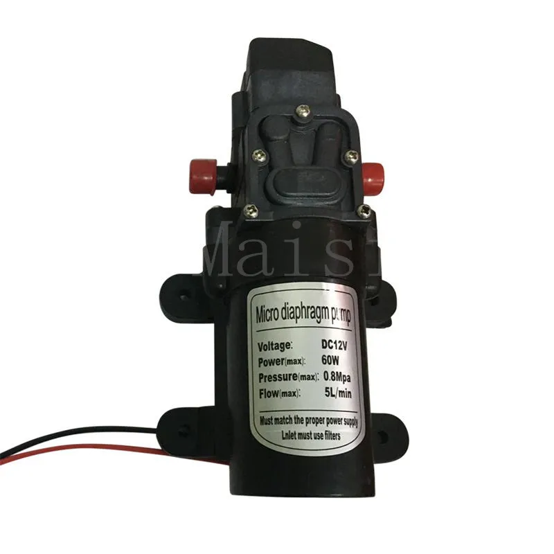 DC 12V Solar Hot Water Circulation Pump Brushless Motor Water Diaphragm Self Priming Pump