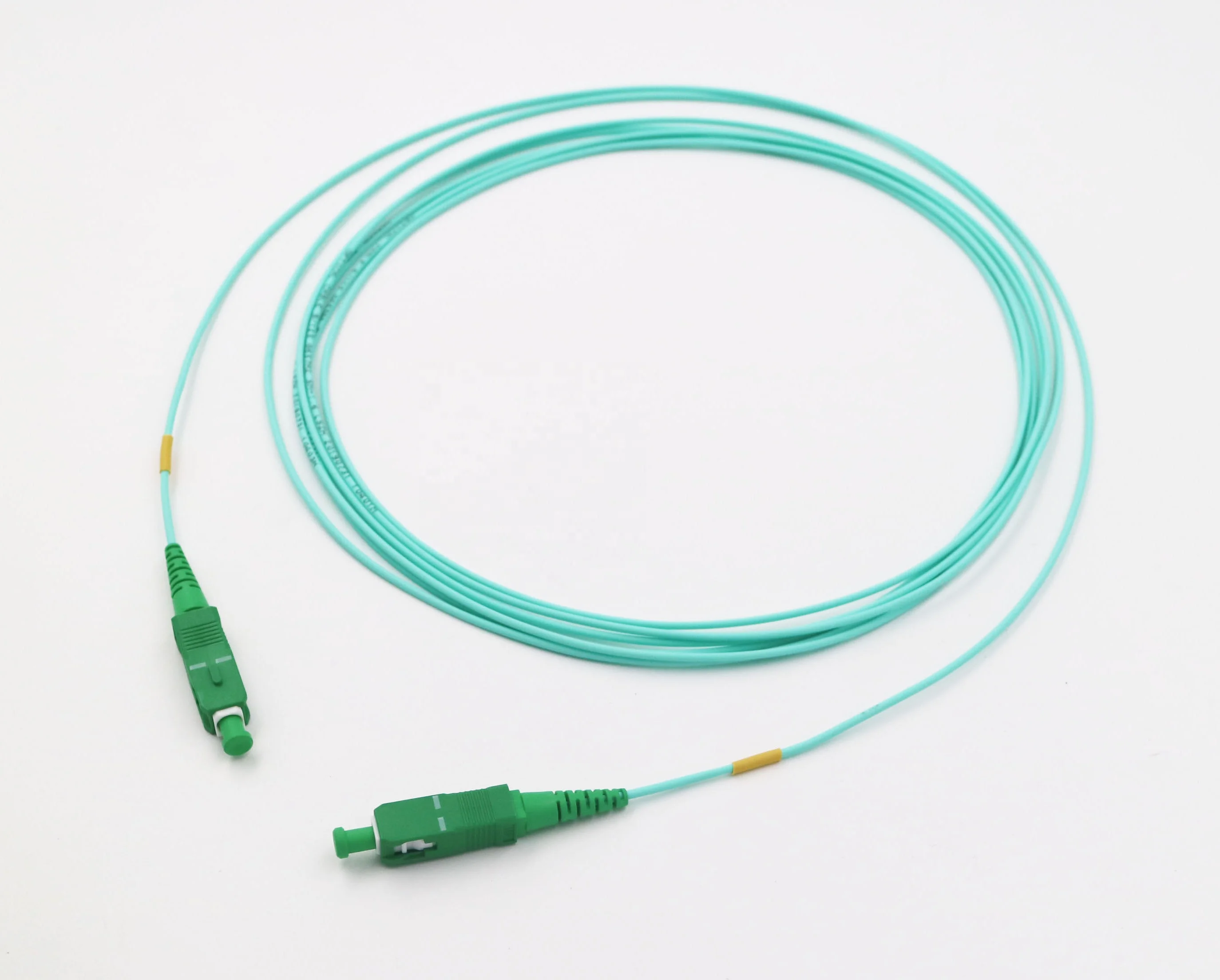 FTTH 1 5 м 3 6 мм 2 ММ Simplex Aqua внутренний оптоволоконный джемпер Sc Apc