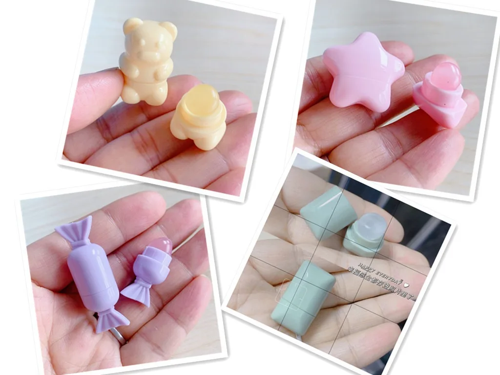 OEM ODM Custom Silicone Lip Brush Head Jelly Head Mini Portable Lipstick Brush Blush Finger Belly Concealer Makeup Brush Set