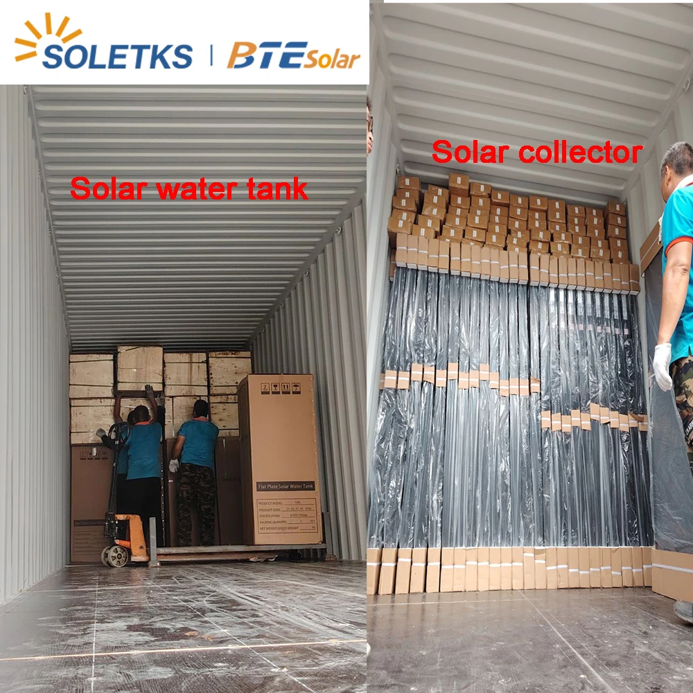 Soletks 200L,300L,500L,1000L  Hot Sale Split Hot Water Heater System for Home Pool Solar Heating