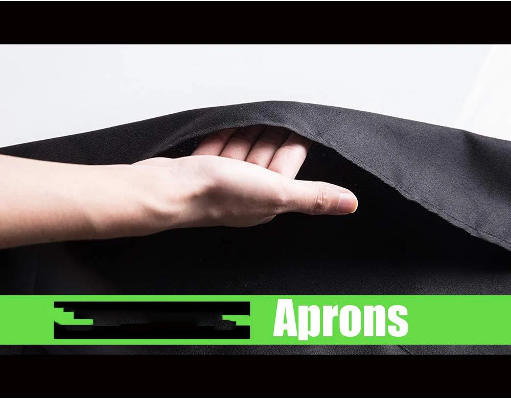 Hot Kitchen Cooking Restaurant Barbecue Painting Handmade Commercial 2 Pockets Mixed Color Ordinary Bib Apron In Bulk