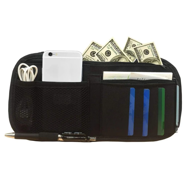 Универсальный карманный органайзер для хранения аксессуаров в салоне автомобиля, держатель для солнцезащитных очков, солнцезащитных козырьков, сотовых телефонов