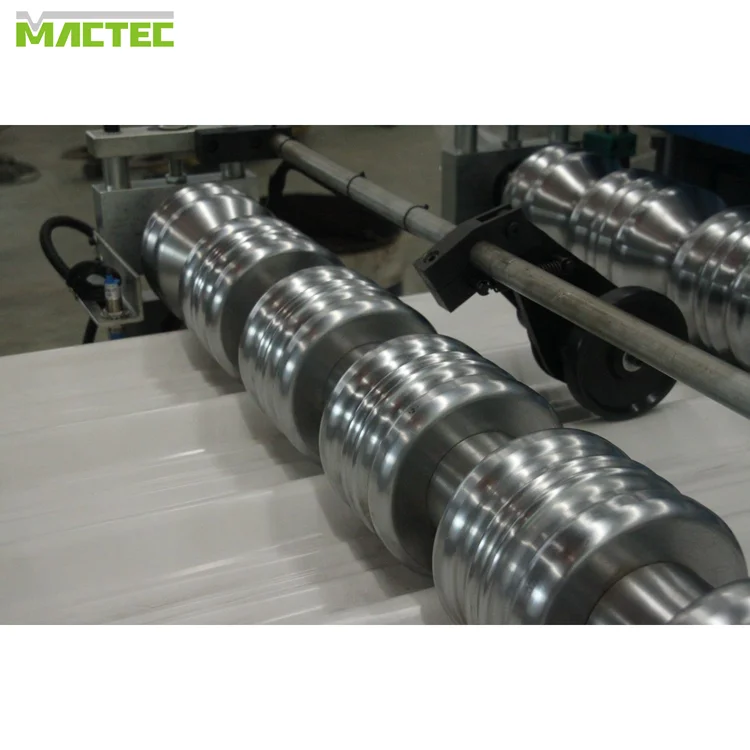steel step tile aluzinc roofing roll forming machine, glazed roof forming machinery