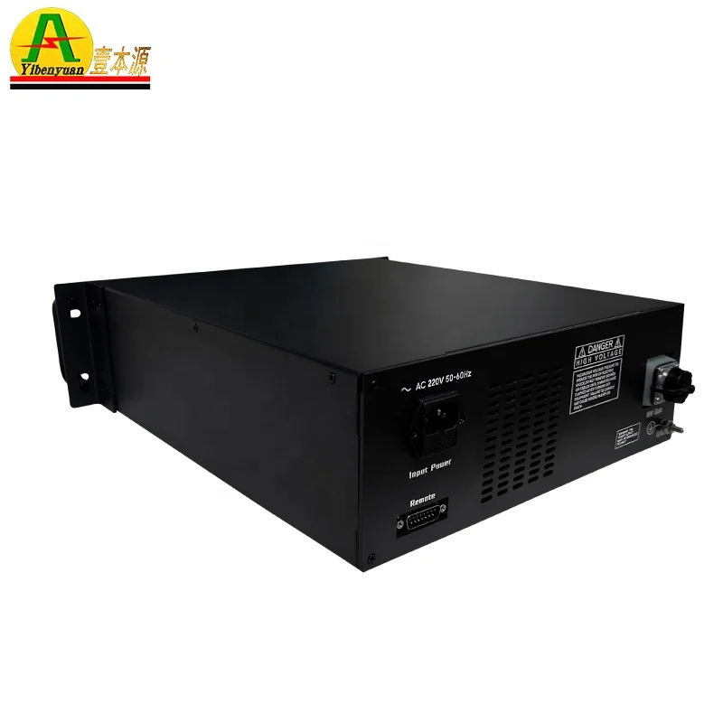 Having fast response ability 220VAC-15KVDC variable high voltage dc power supply 4mA 60W adjustable power supply