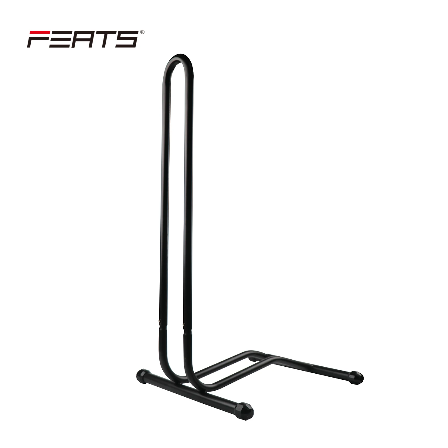 FERTS L Typed 75*38.5cm Steel Bike Floor Stand Parking Holder  Rack