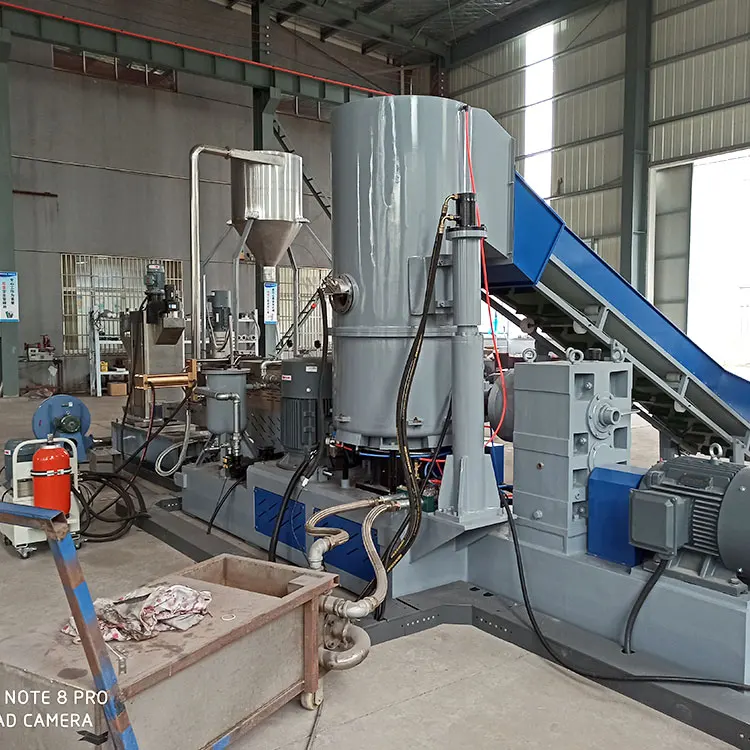 PP PE plastic film granulation recycling machine