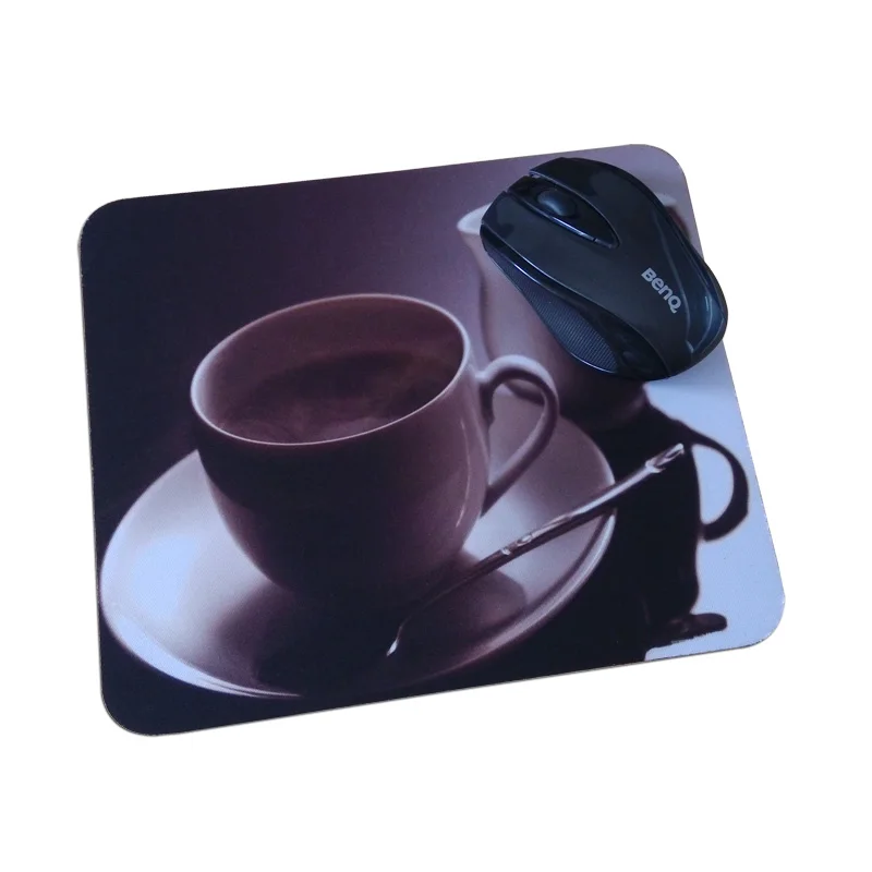 OEM Factory Direct Sale Non-slip Black Promotion Fabric Laptop Mouse Pad