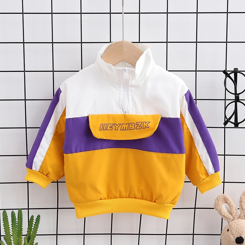
2020 fashion kids cloths long sleeve double English stitching print kids spring and autumn girls clothes baby clothes girl 