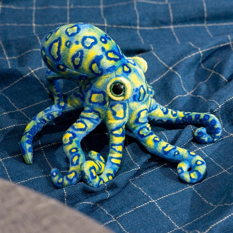 wholesale Cartoon plush marine animals Soft Stuffed Animal Octopus Plush Toy Little octopus t Plush cushion pillow