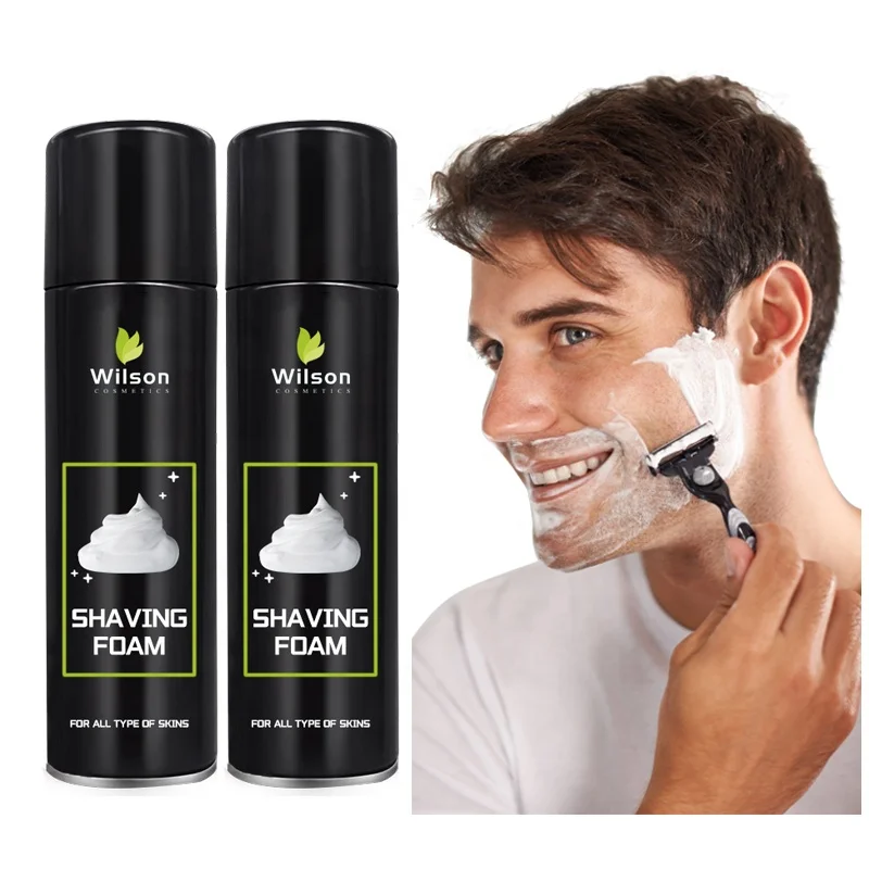 Popular 2024 New type travel shaving foam cream Personal Care mens Super Premium Quality Customized Logo shaving foam provider
