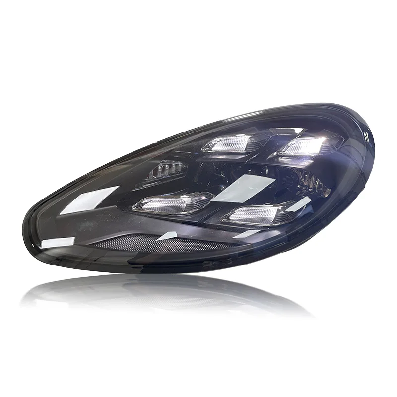 11-18 for Porsche Cayenne headlight assembly Cayenne refit 19 matrix LED daily running light old change new