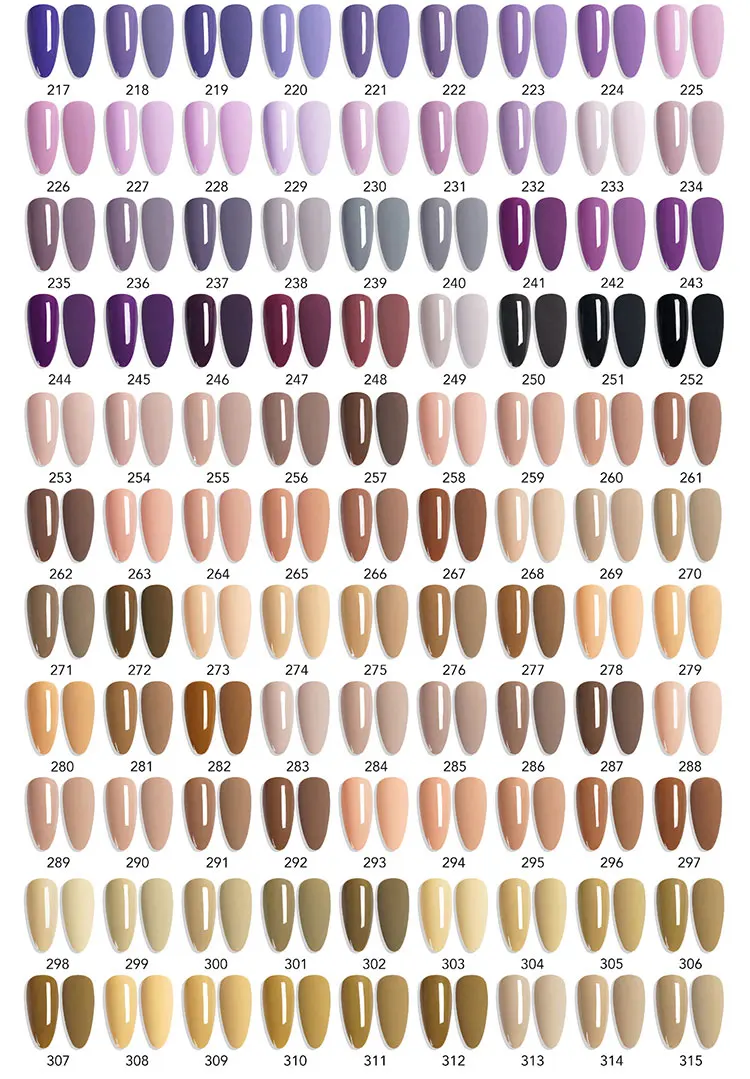 Профессиональная Косметика Hanyinails Заводская поставка гель-лака для ногтей лак оптом светодиодный цвет веганов не вытирать краску УФ-гель
