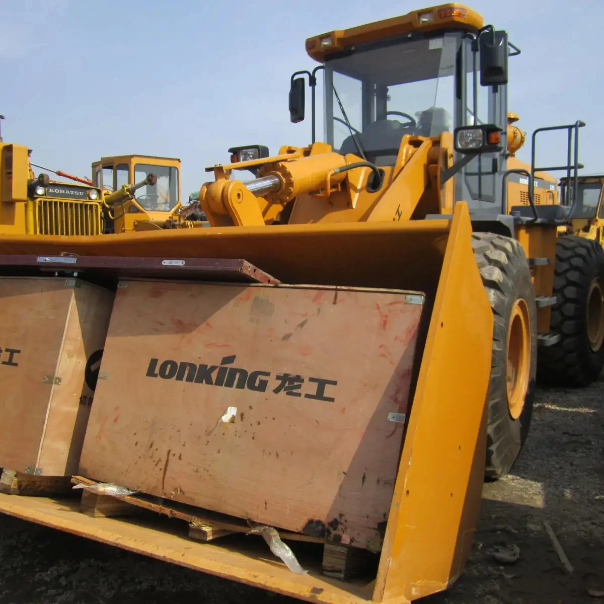LONKING ZL50C China 5 ton front end loader hydraulic power 4 wheel new and used wheel loader