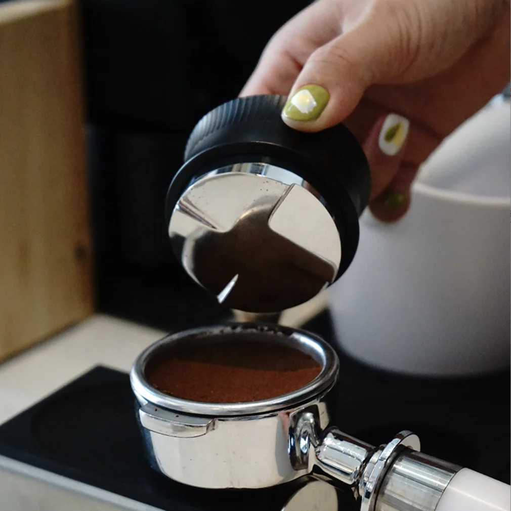 53/58mm Espresso Tamper Gravity Adaptive Espresso Distributor
