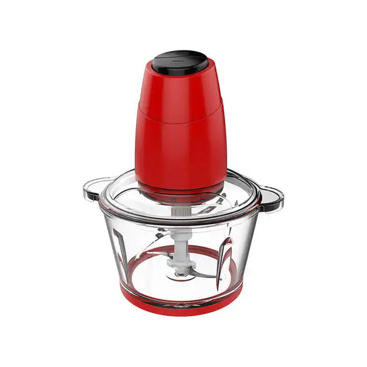 Easy Use High Efficient 250W Electric Food Chopper With Glass Bowl