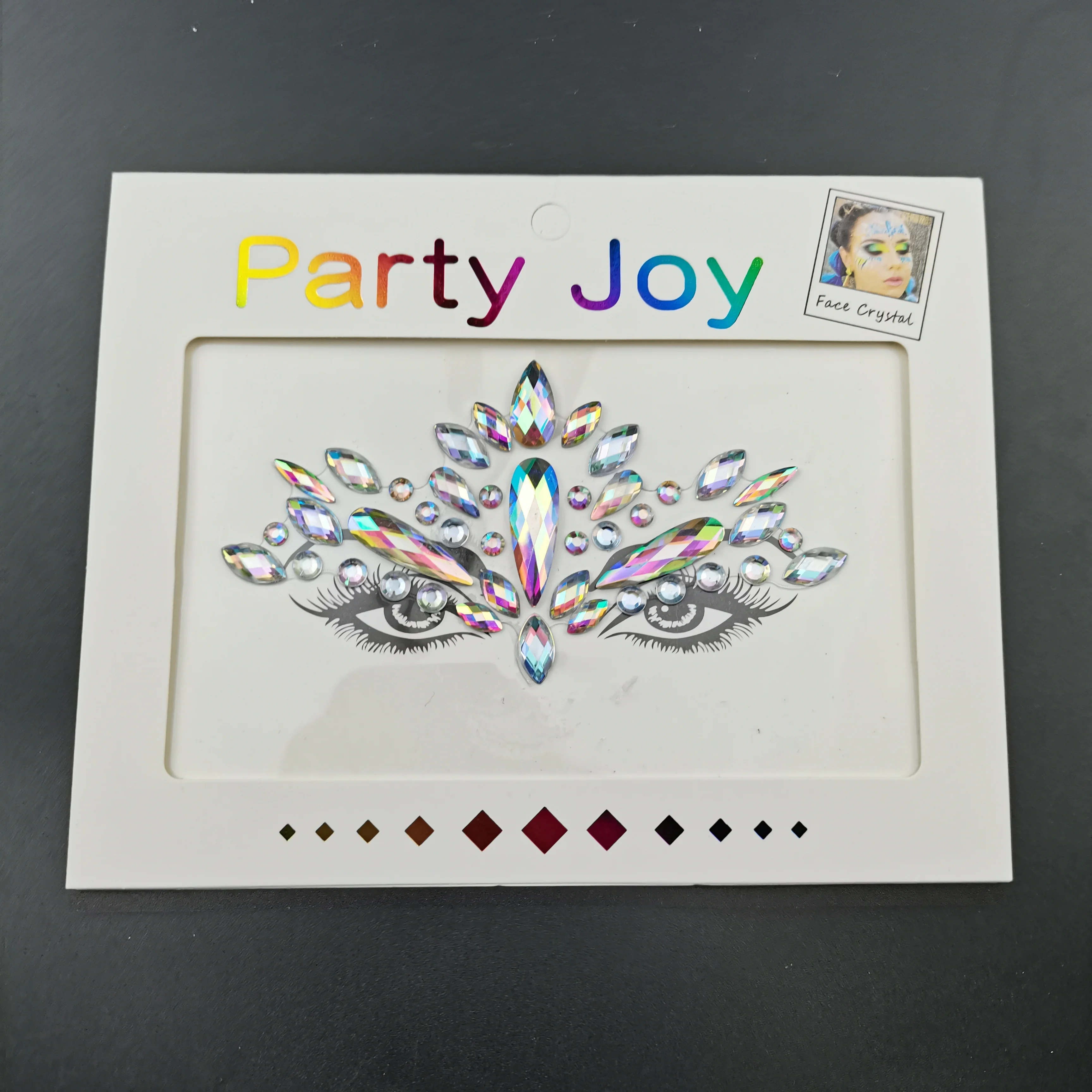 Wholesale Jewels Rave Face Crystal Gem Eye Face Body Jewel Crystal Rhinestone Face Gem Stickers for Festival Party