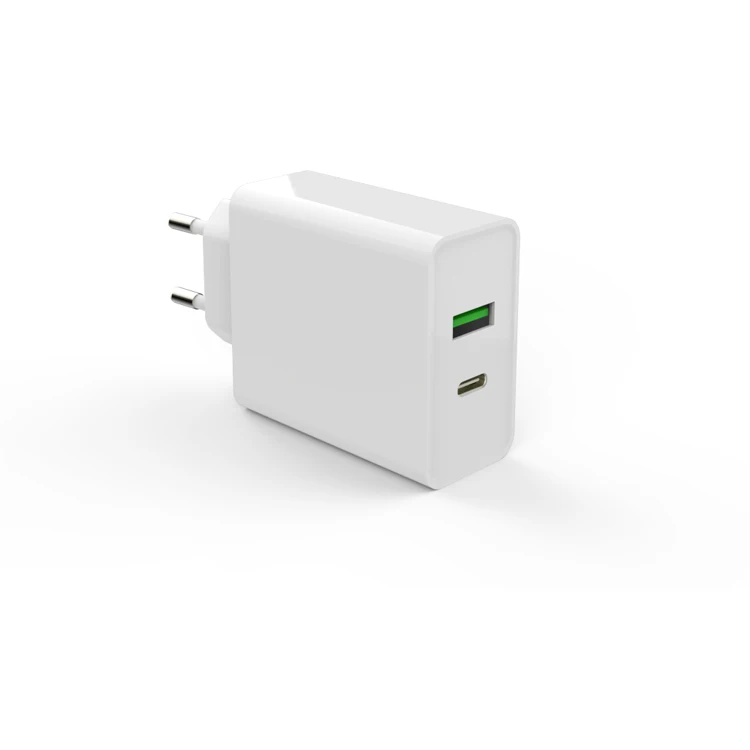 
36 Вт Портативный Тип C PD умное устройство для зарядки QC 3,0 с двойным разъемом стены дома устройство для быстрой зарядки с usb-портом, KEYOU OEM 