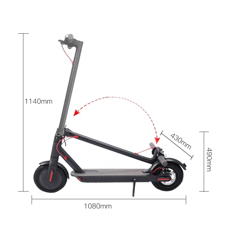 Электрический скутер xiao mi m365 для взрослых 350 Вт срок службы батареи 30 км со склада в ЕС бесплатная доставка