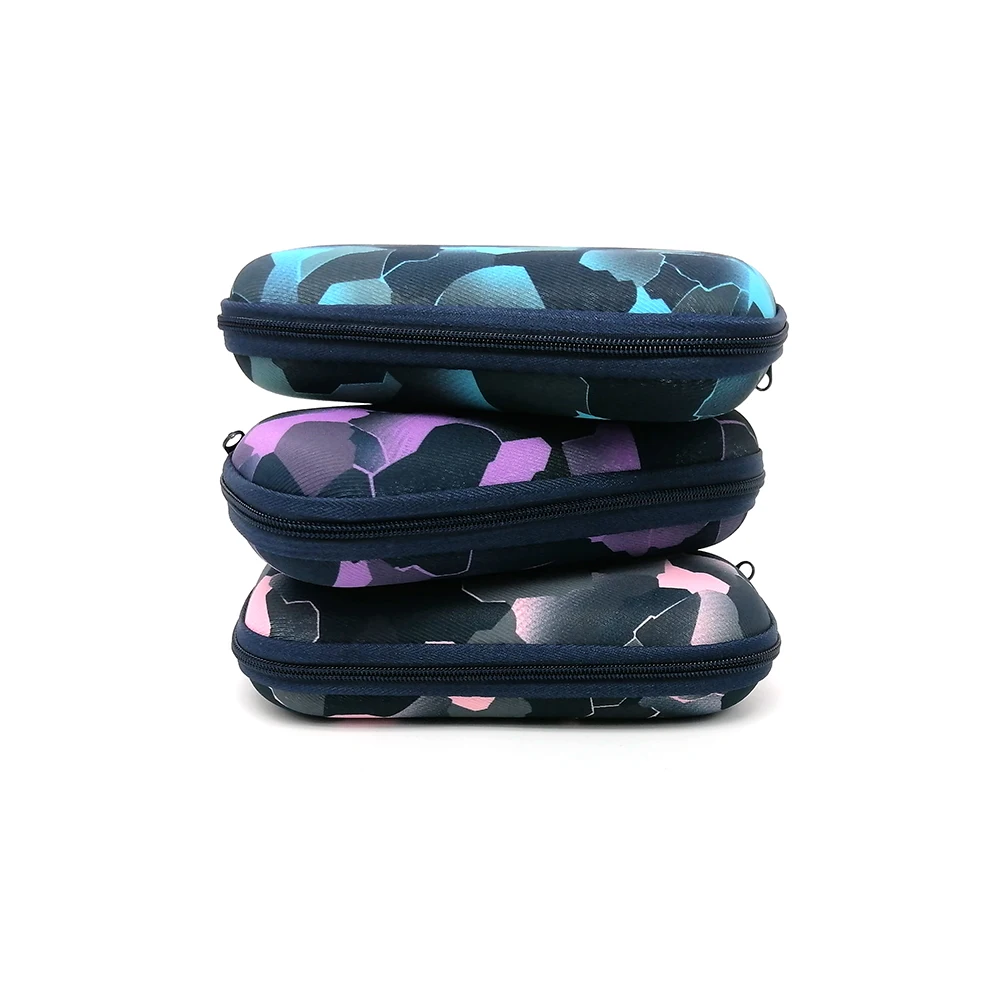 Factory Wholesale Custom Hard Waterproof Protective Carrying EVA Zipper Sunglasses Case Glasses Case