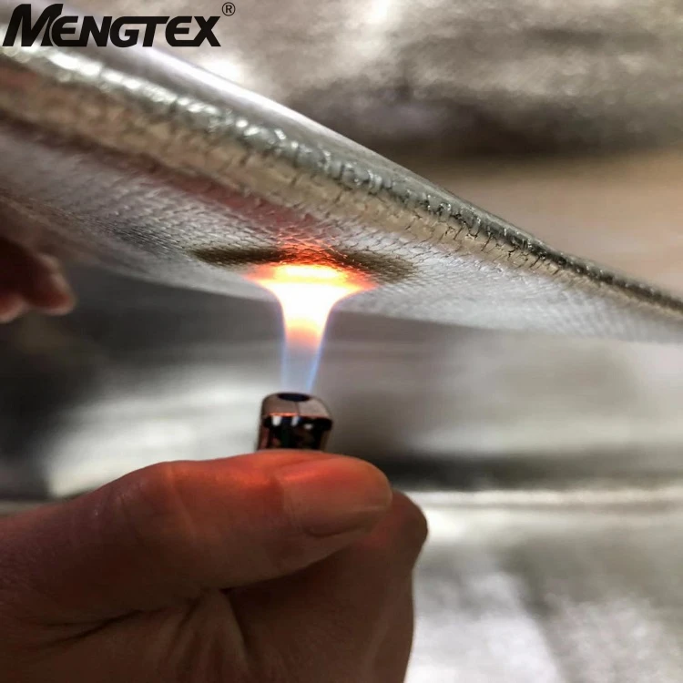 Резка огнестойкой алюминиевой фольги арамидной ткани с покрытием