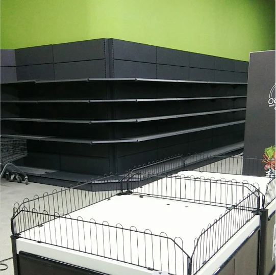 New Style Single Steel Shelving Wire Mesh Phone Accessories Display Rack Slat Wall Market Beverage Boutique Shelves
