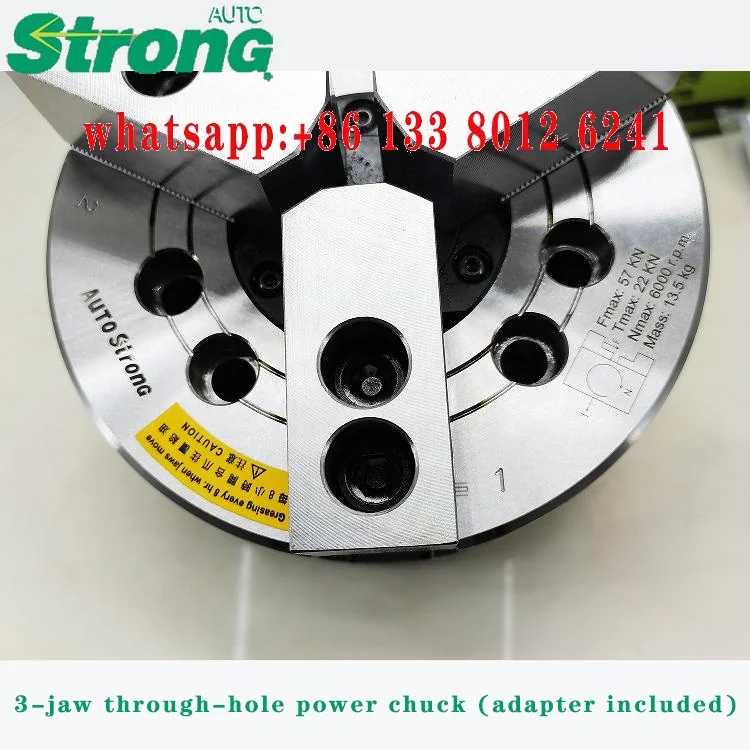 Тайваньский бренд AUTOSTRONG3-jaw сквозной патрон N-204 N-205 N-206 N-208 N-210 N-212 N-215