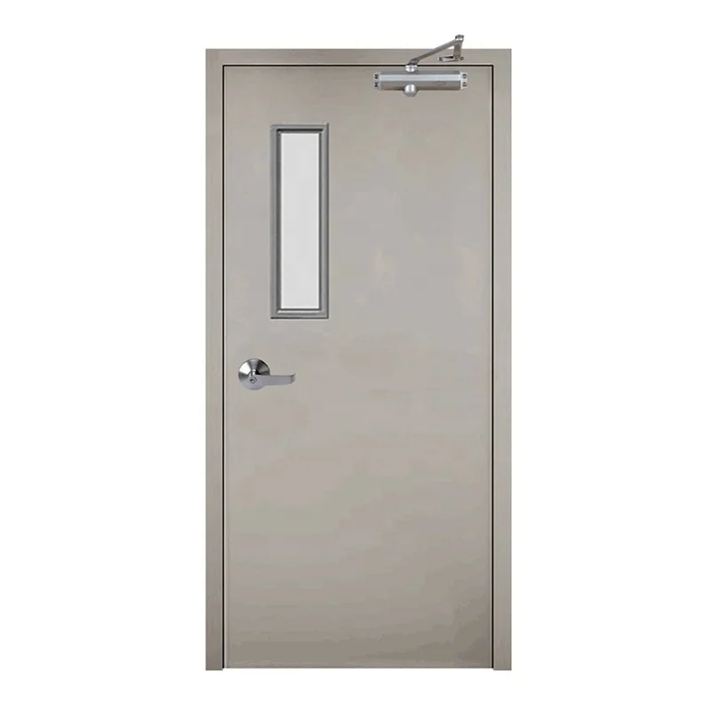 Good quality 60 mins fire rated steel door for residential / building