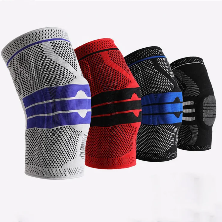 High Elastic Knee Support Pads Guard Outdoor Lifting Knee Sleeves wrap for Sports Protector