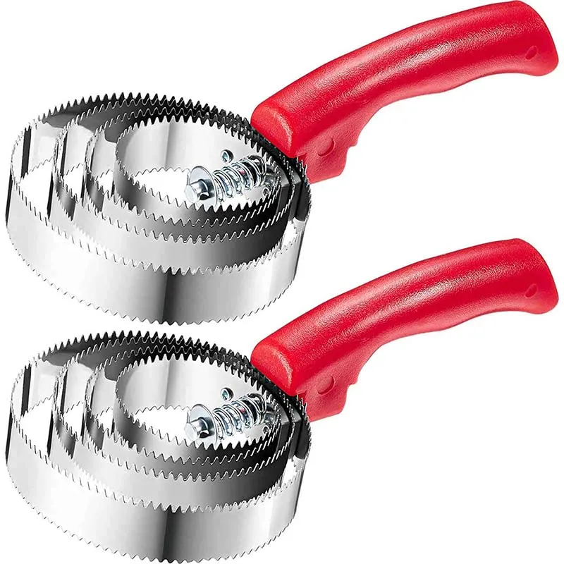 4 Rings Reversible 304 Stainless Steel Dog Horse Spring Comb Curry Brush Hair brush for cattle