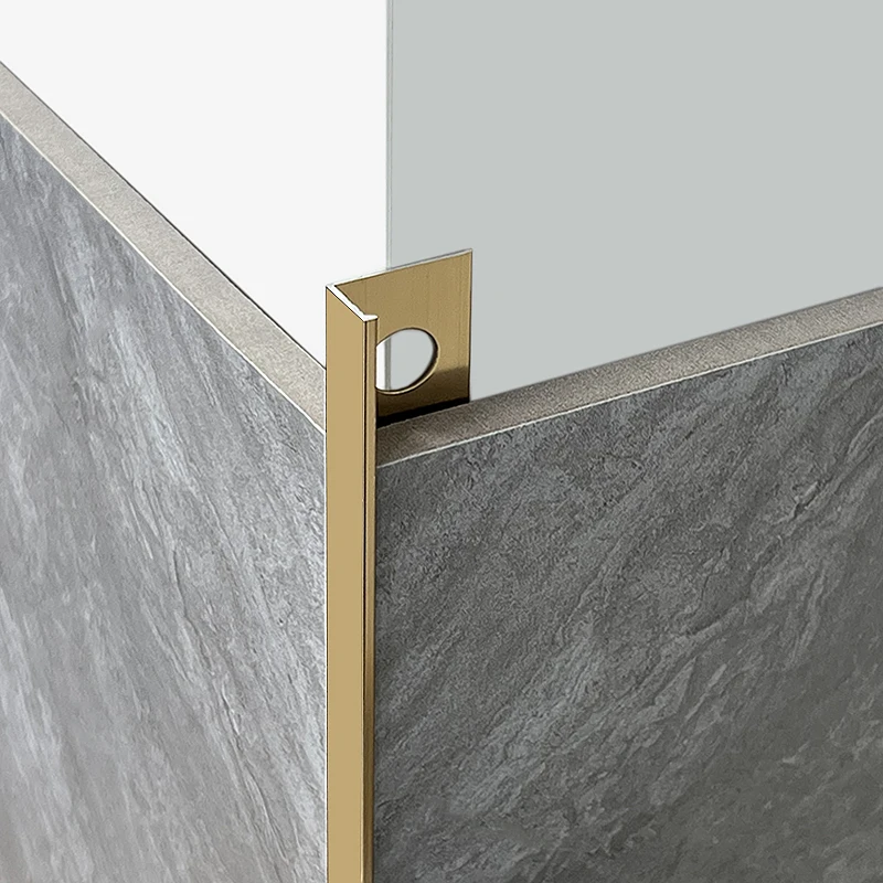 Factory Direct Ready to Ship Wall Floor Corner Tile Trim Free Sample Offer Aluminium L Shape Tile Trim
