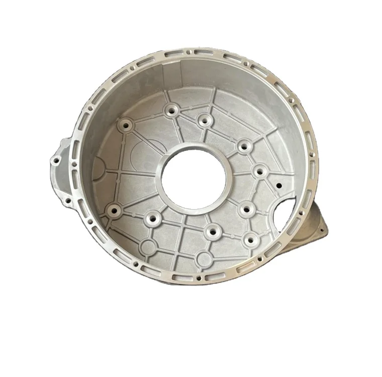 Factory OEM Metal Part Aluminum Die Casting Cnc Machining Large Flywheel Housing