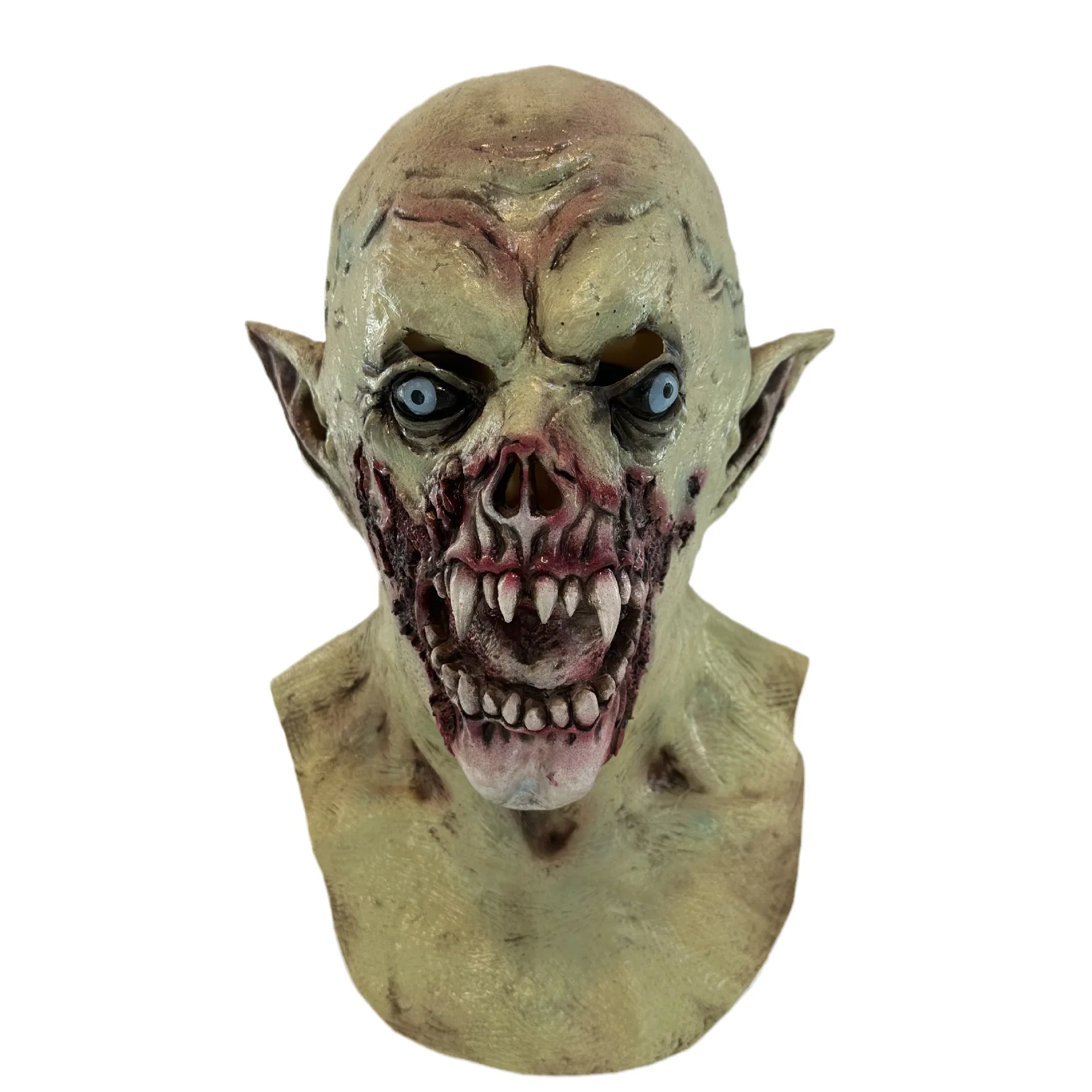 Vampire Mask Scary Dracula Monster Halloween Costume Party Horror Demon Zombie