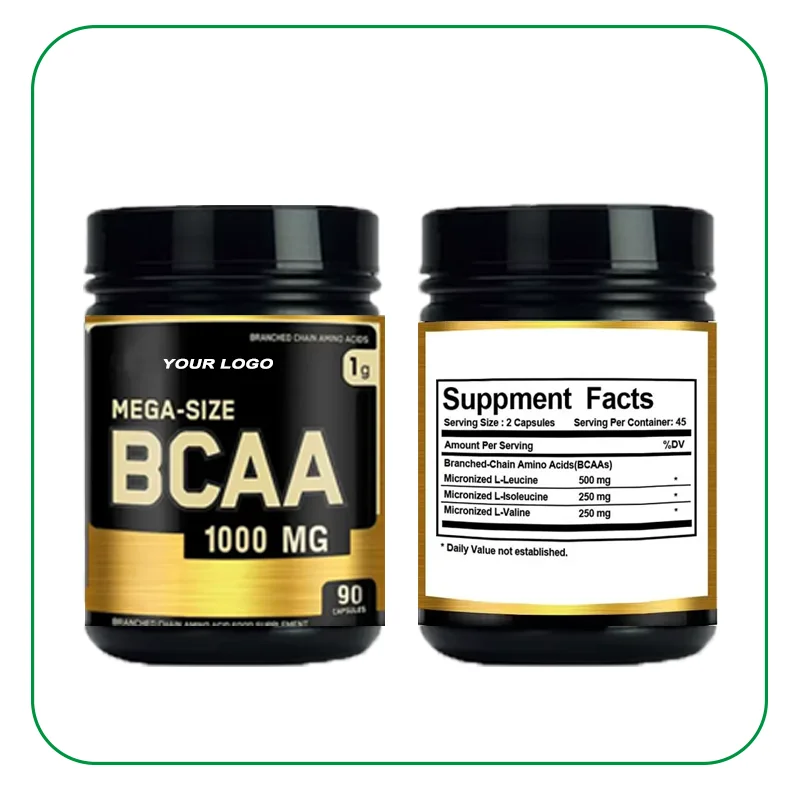 OEM BCAA энергетическая Спортивная добавка Креатин цитруллин бета-аланин капсулы для предварительной тренировки