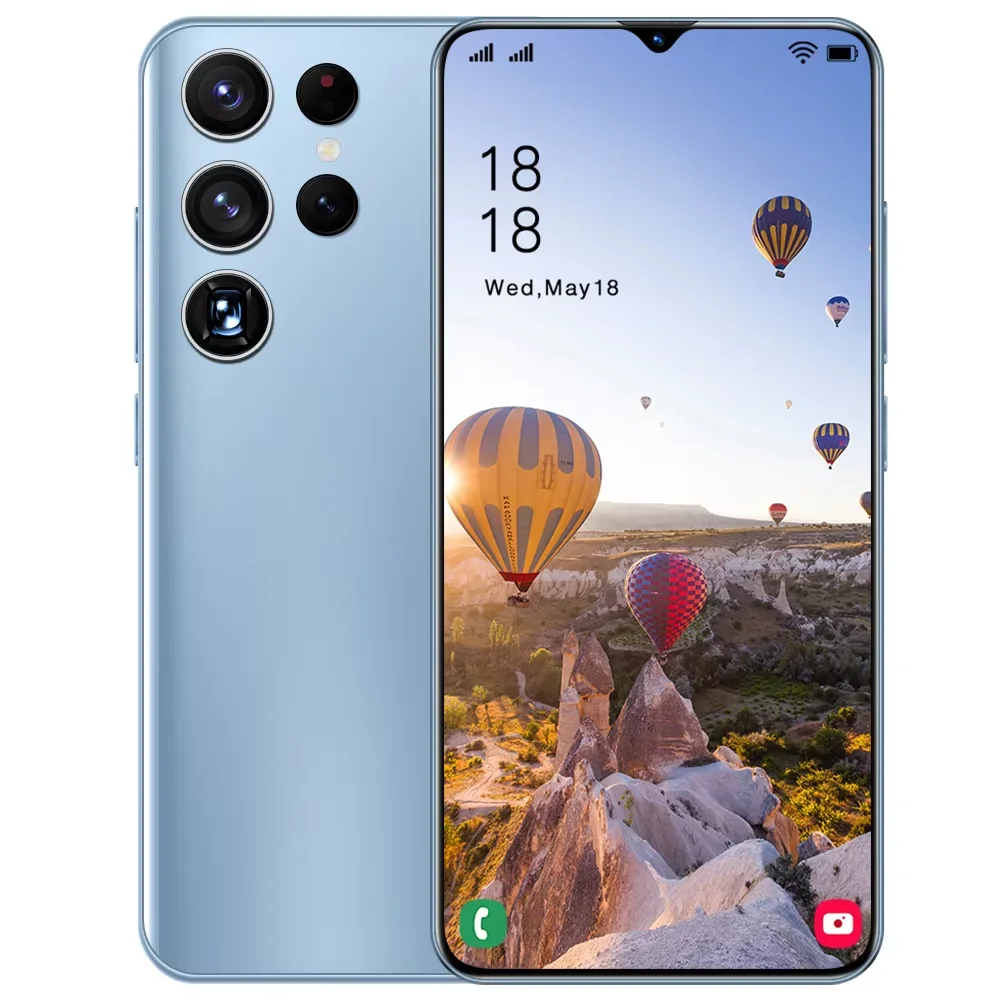 Лидер продаж мобильный телефон S22 Ultra 5G оригинальный смартфон 8G 256GB 6 7 дюймов высокое разрешение Android 12 быстрая доставка