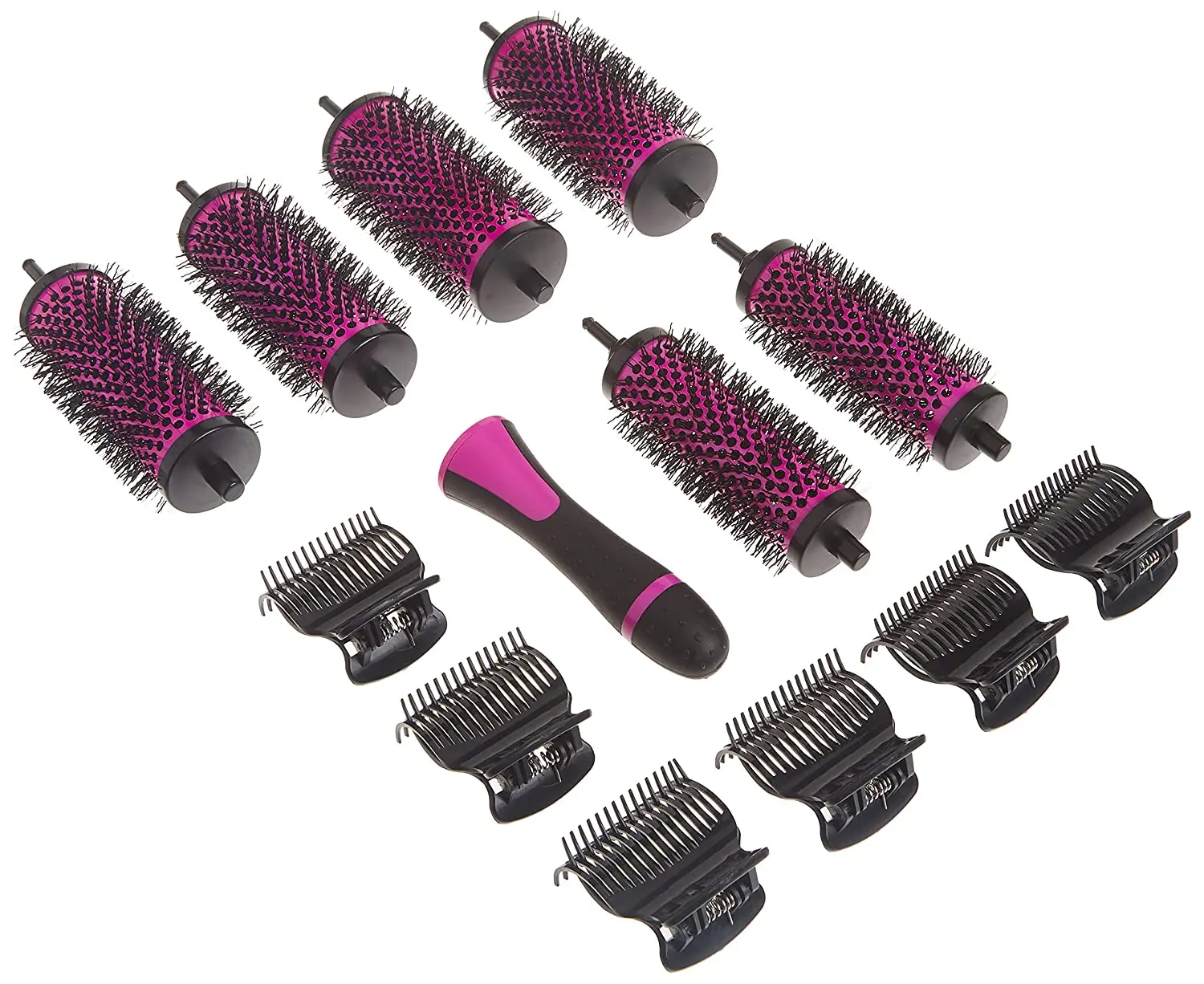 Free Static Hair Brush Set Round Hair Brush