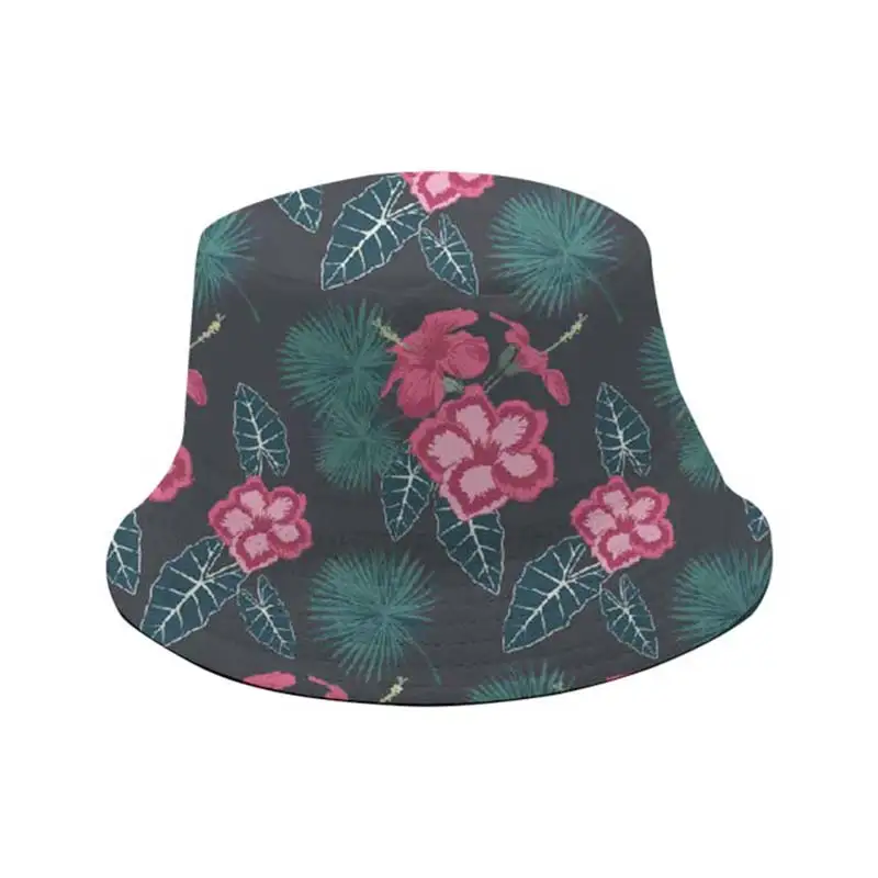 OEM Custom Logo Unisex Golf Bucket Hat Quick Dry Polyester Designer Embroidery with Solid Cartoon Patterns Acrylic Material