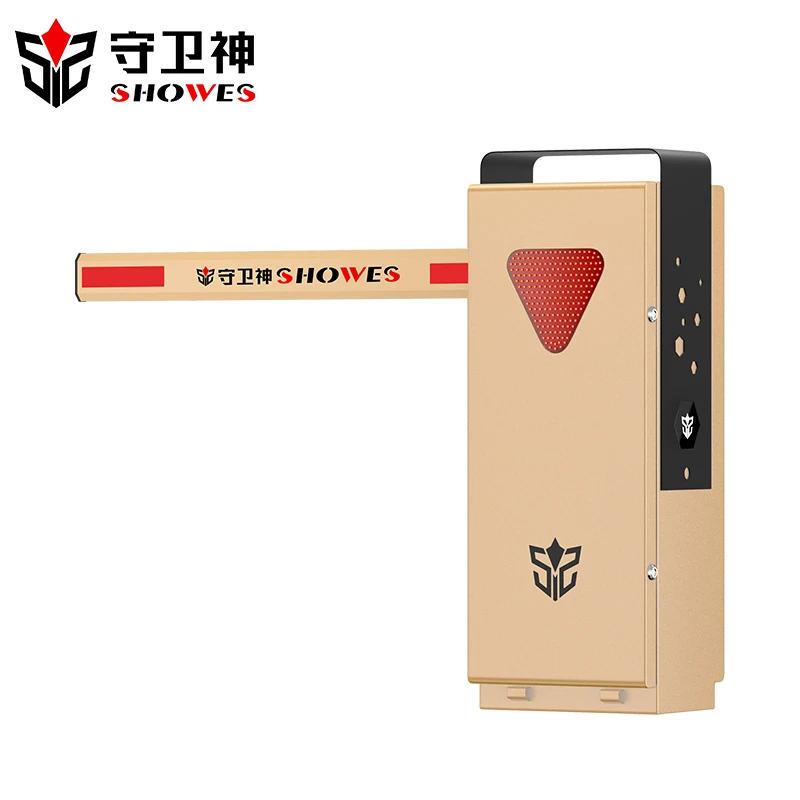 24v dc brushless motor automatic remote control vehicle security folding arm road barrier gate