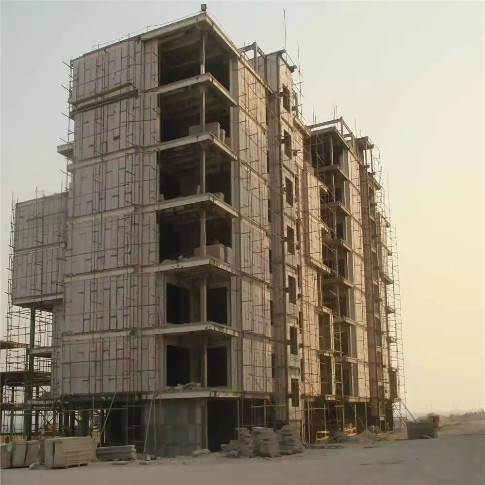 Fiber Cement or Calcium Silicate Surface EPS Cement Filler Sandwich Board For Modern Office Building