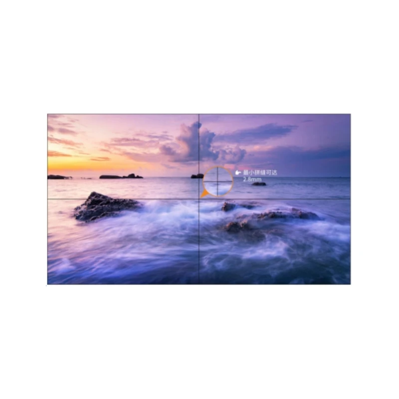 IDB Brand factory wholesale price 4K UHD 65 75 85 inch LCD screen 2*n video wall for exhibition Meeting Room advertising display