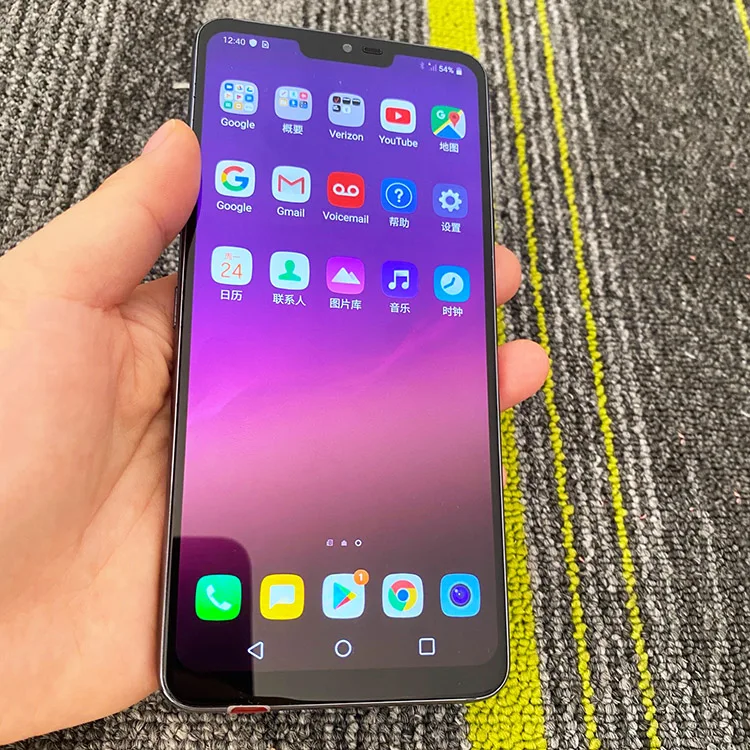 wholesale used mobile phone refurbished second hand unlocked for LG phones G7 4GB RAM second hand mobile phone low price android