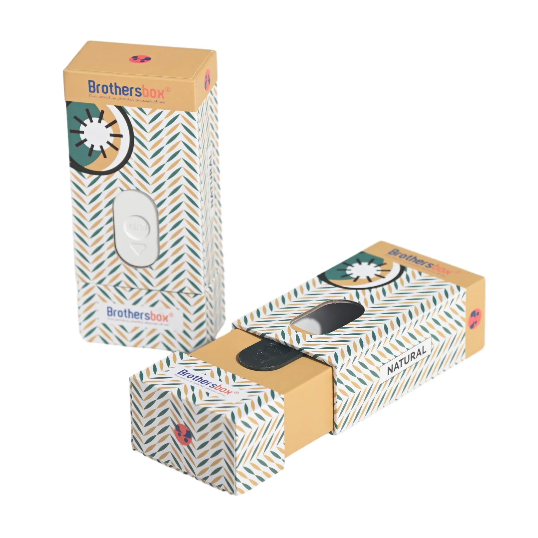 Cartridge Packaging Box Child Resistant Box Child Lock Bottom Paper Box