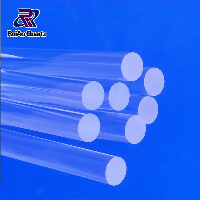 High purity clear quartz glass rod/quartz glass bars in Chinese market (1600666900202)