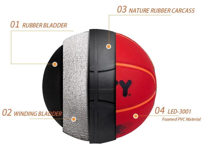 Glow in The Dark Basketball with Light Up Basketball, LED Night Reflective Glowing Holographic Basketball Ball