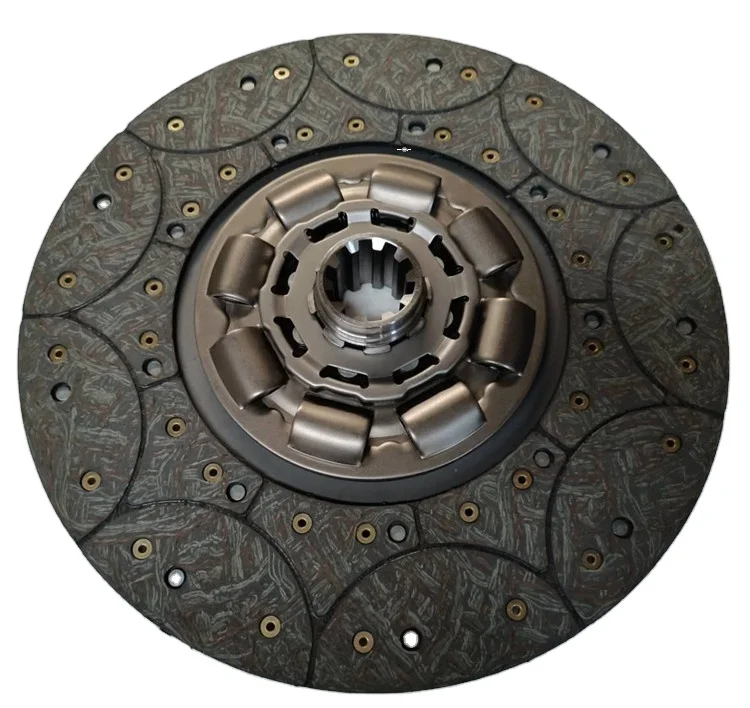 
430mm 1878634027 three-stage shock absorption small eight spring multi-copper spinning nylon high quality truck clutch disc 