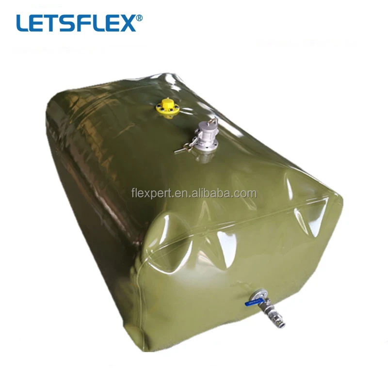 Поставщик LETSFLEX, 1000 литров, сумка для хранения масла, Flexi, лестницы, гибкий бак, топливные и питьевые резервуары для воды